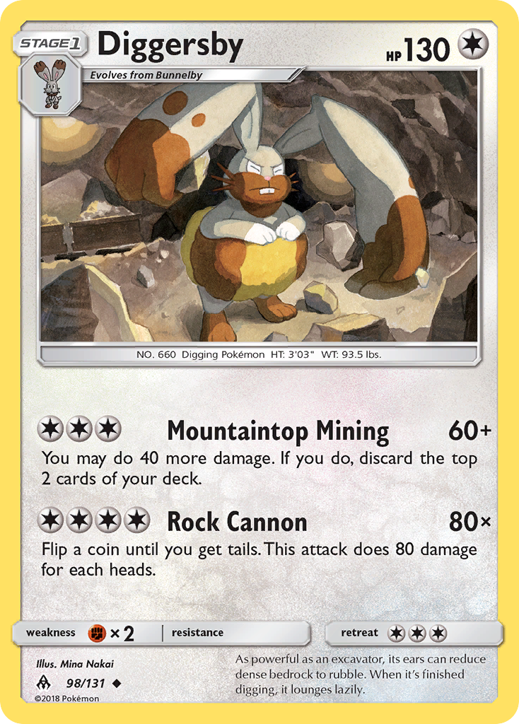 Diggersby 98/131 Forbidden Light
