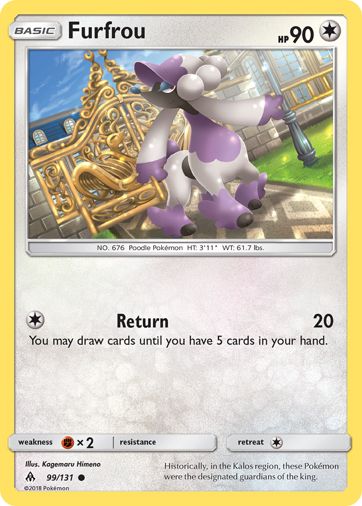 Furfrou 99/131 Forbidden Light