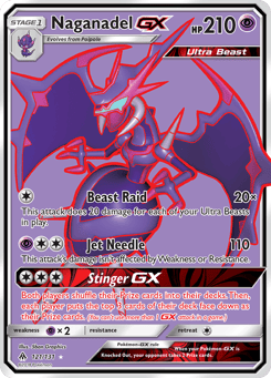 Naganadel-GX 121/131 Forbidden Light