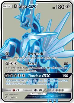 Dialga-GX 125/131 Forbidden Light