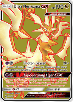 Ultra Necrozma-GX 127/131 Forbidden Light