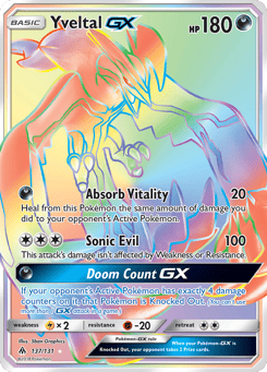 Yveltal-GX 137/131 Forbidden Light