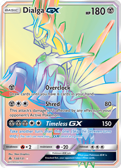 Dialga-GX 138/131 Forbidden Light