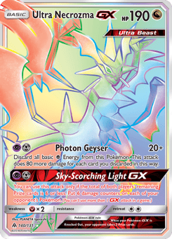 Ultra Necrozma-GX 140/131 Forbidden Light