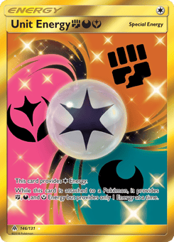 Unit Energy FightingDarknessFairy 146/131 Forbidden Light
