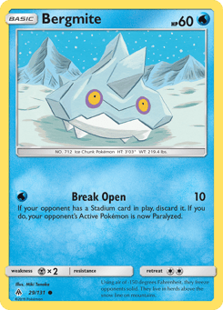 Bergmite 29/131 Forbidden Light