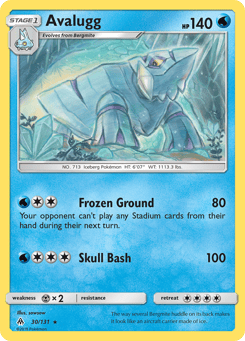 Avalugg 30/131 Forbidden Light