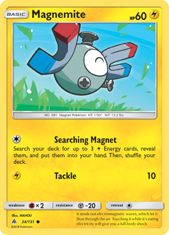 Magnemite 34/131 Forbidden Light
