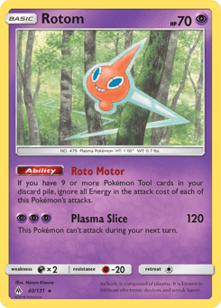 Rotom 40/131 Forbidden Light