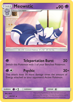 Meowstic 45/131 Forbidden Light