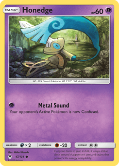 Honedge 47/131 Forbidden Light