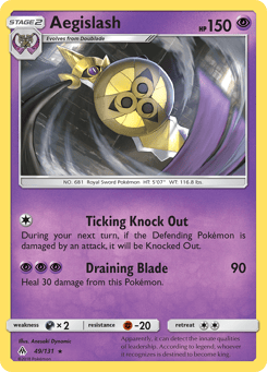 Aegislash 49/131 Forbidden Light