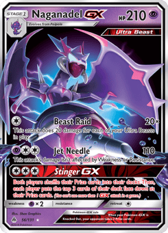 Naganadel-GX 56/131 Forbidden Light