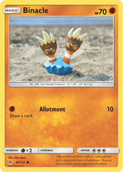 Binacle 66/131 Forbidden Light