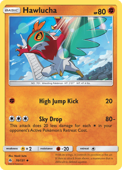 Hawlucha 70/131 Forbidden Light