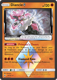 Diancie ◇ 74/131 Forbidden Light