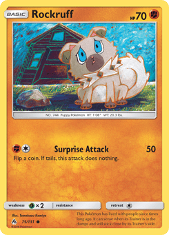 Rockruff 75/131 Forbidden Light