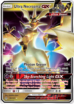 Ultra Necrozma-GX 95/131 Forbidden Light