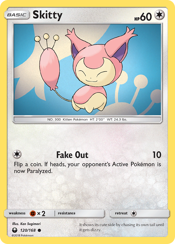 Skitty 120/168 Celestial Storm