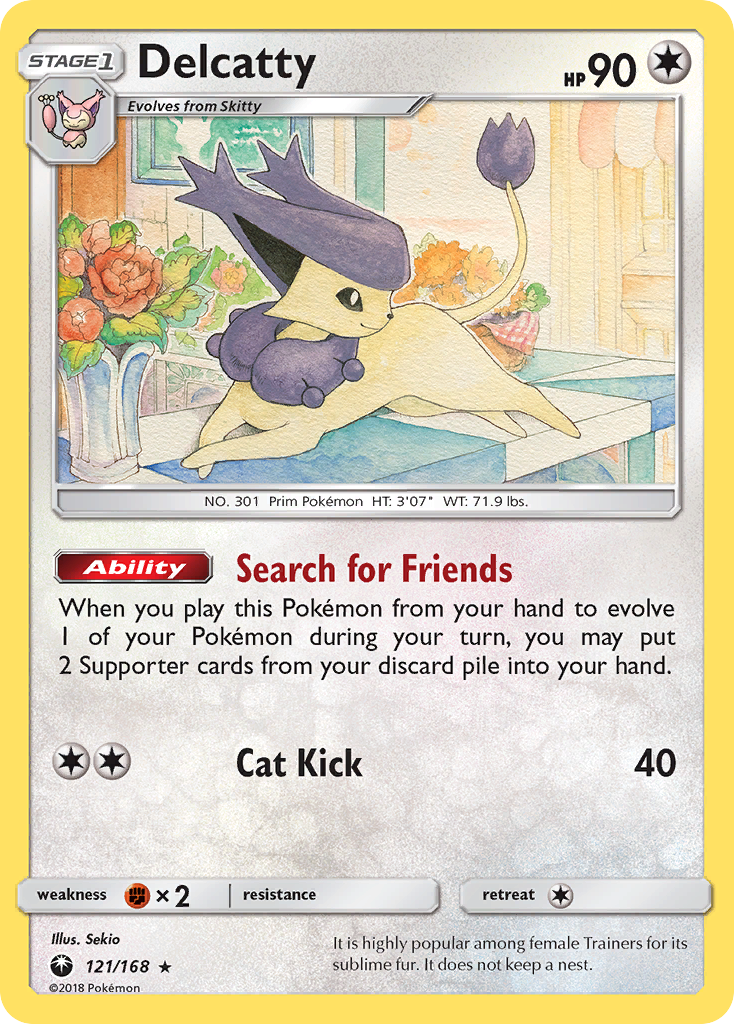 Delcatty 121/168 Celestial Storm