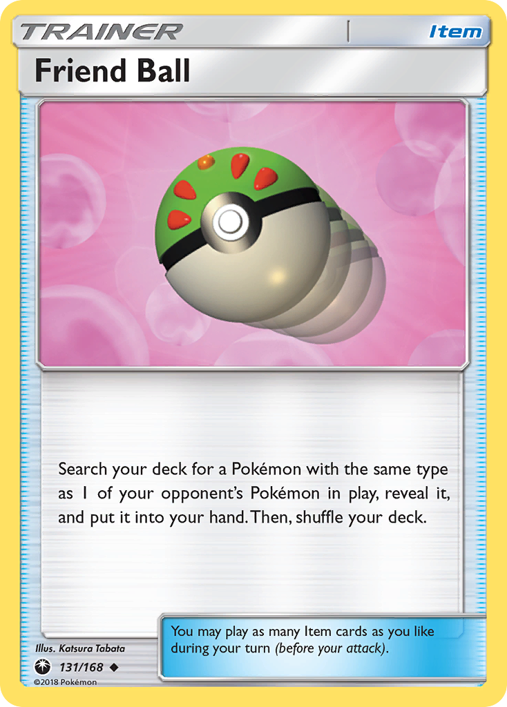Friend Ball 131/168 Celestial Storm