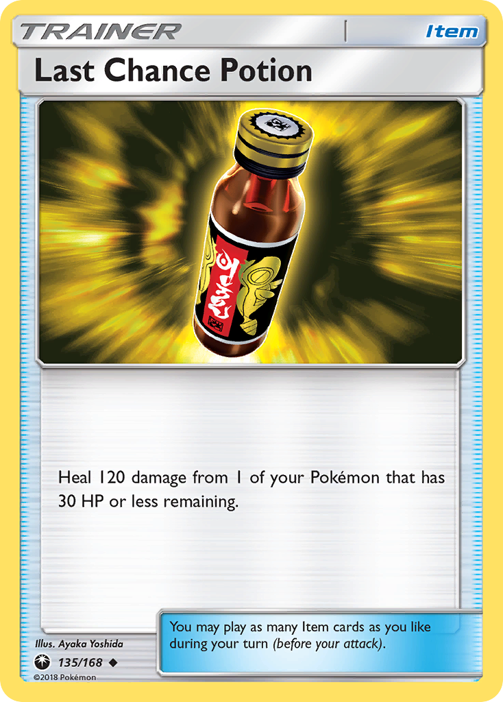 Last Chance Potion 135/168 Celestial Storm