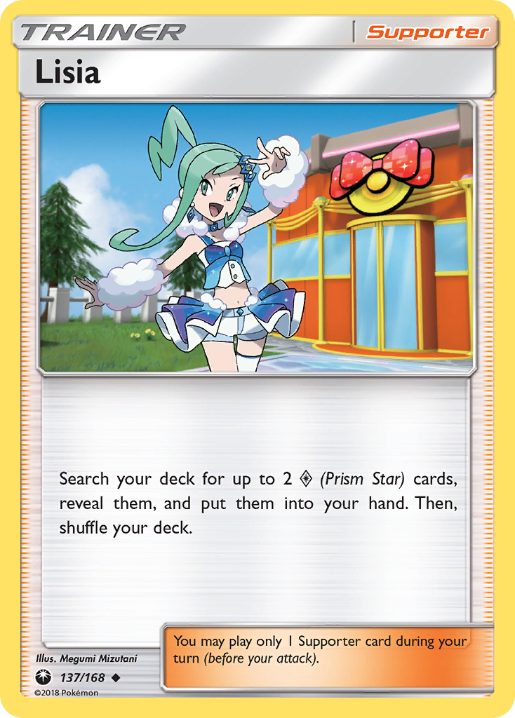 Lisia 137/168 Celestial Storm