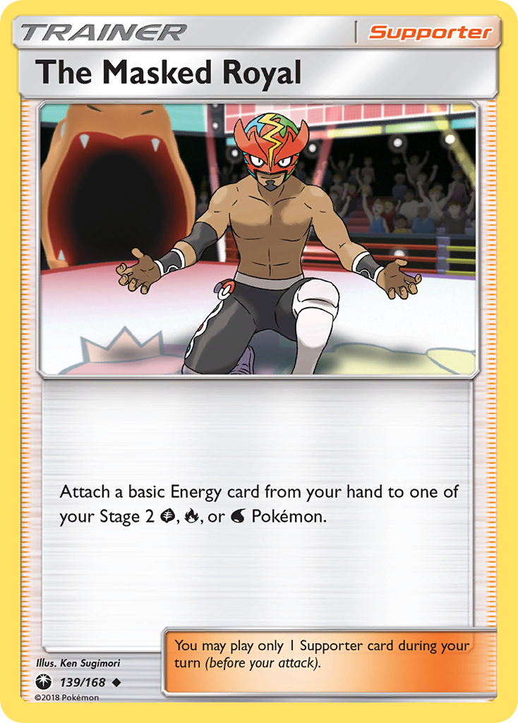 The Masked Royal 139/168 Celestial Storm