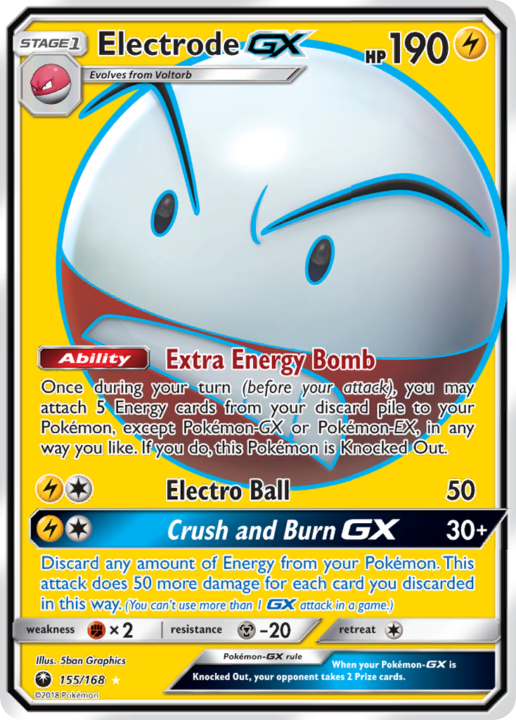 Electrode-GX 155/168 Celestial Storm