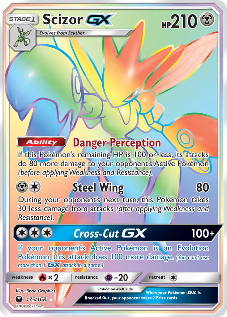Scizor-GX 175/168 Celestial Storm