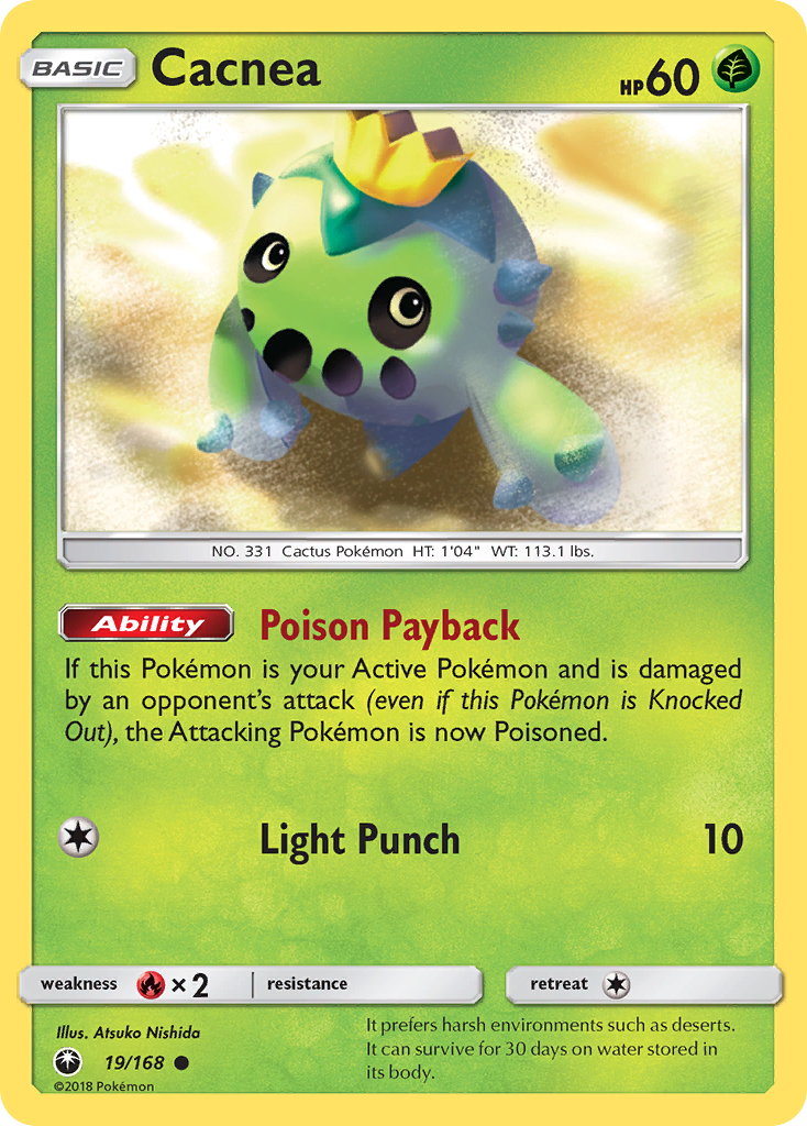 Cacnea 19/168 Celestial Storm