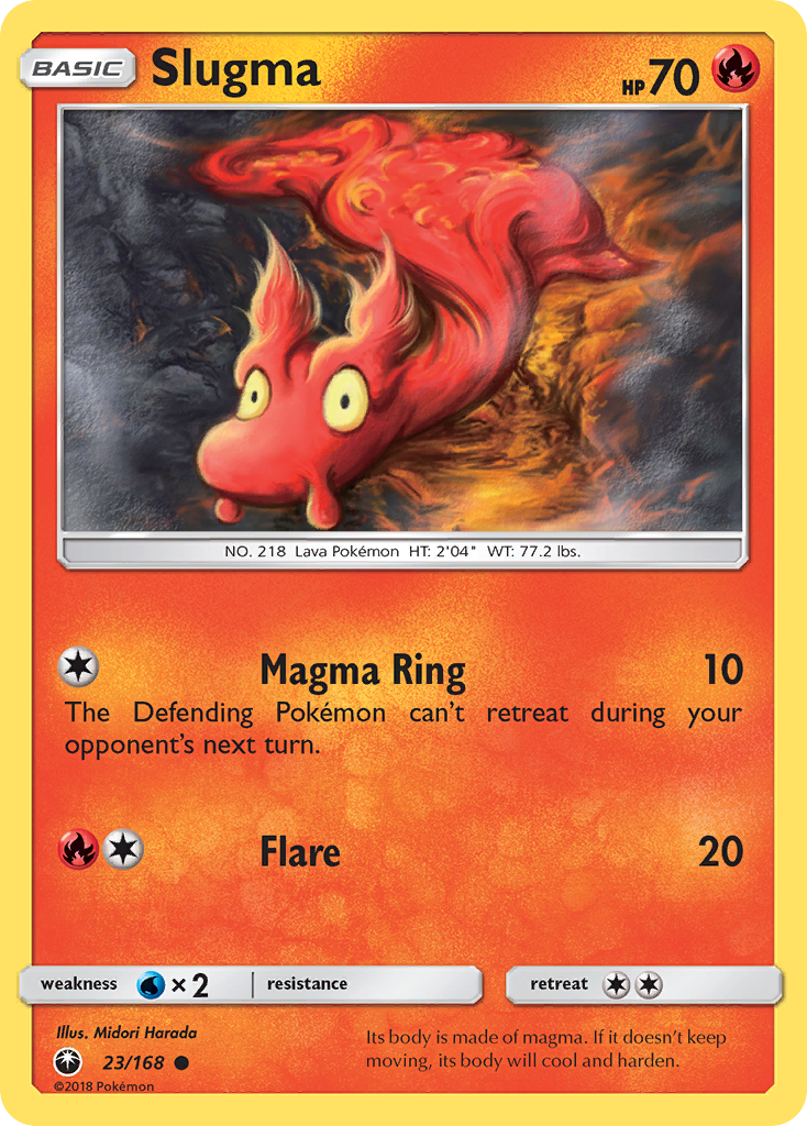 Slugma 23/168 Celestial Storm