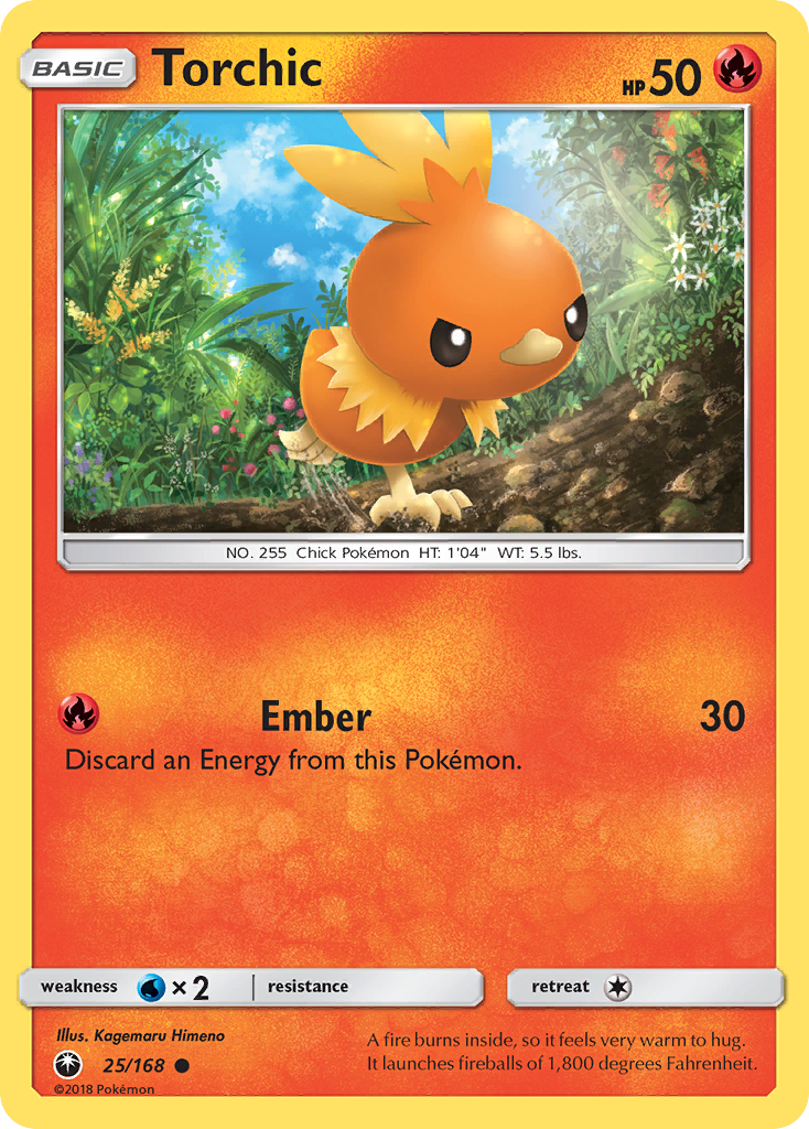 Torchic 25/168 Celestial Storm