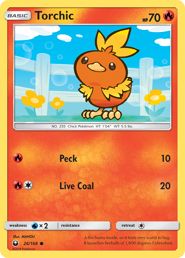 Torchic 26/168 Celestial Storm