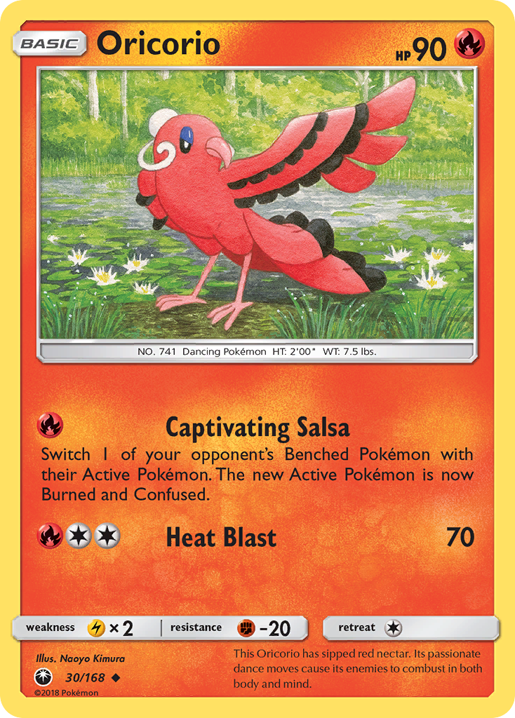 Oricorio 30/168 Celestial Storm