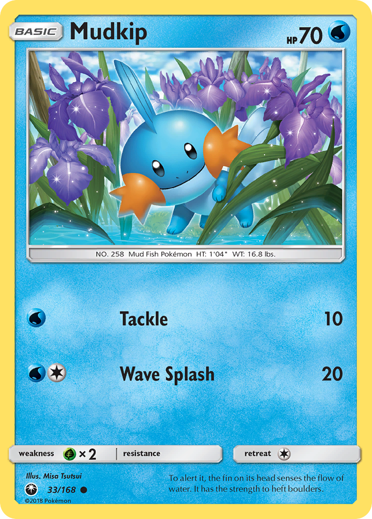 Mudkip 33/168 Celestial Storm