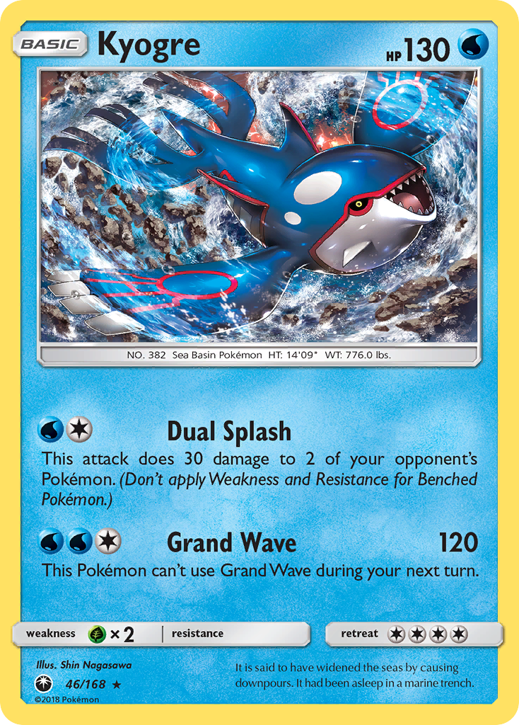 Kyogre 46/168 Celestial Storm