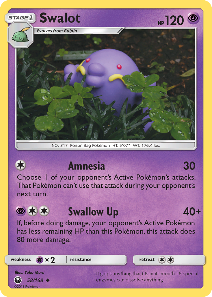Swalot 58/168 Celestial Storm