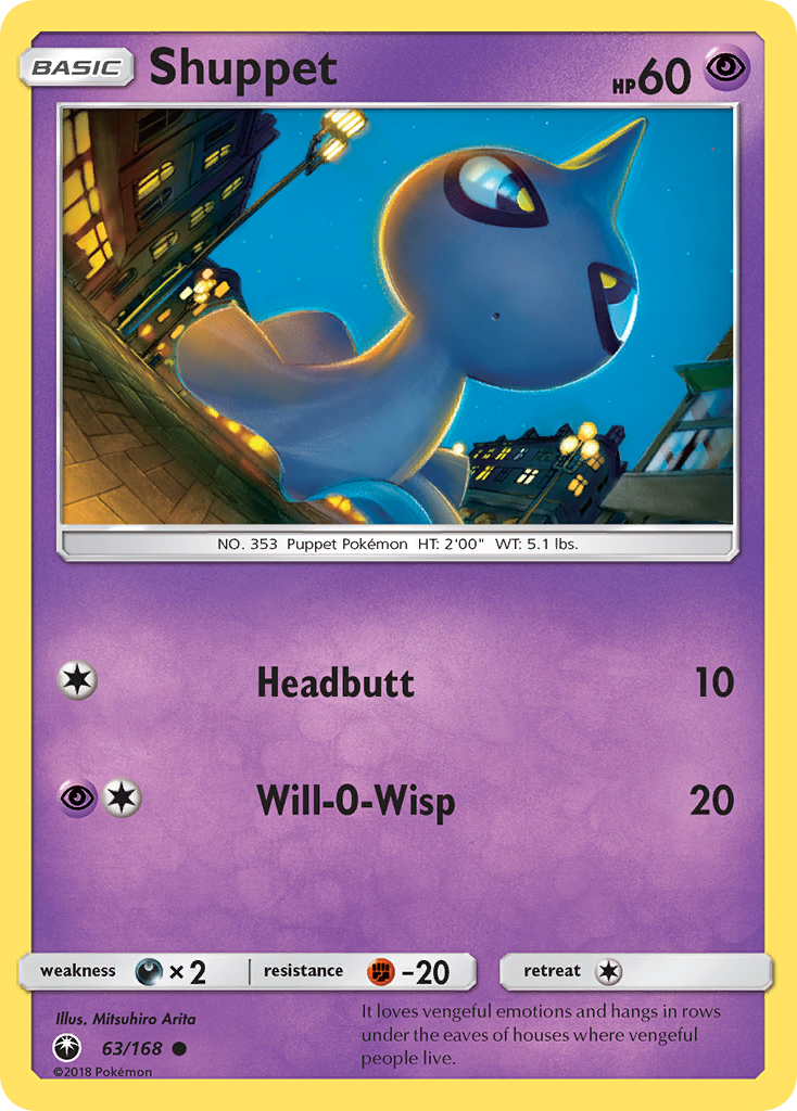 Shuppet 63/168 Celestial Storm