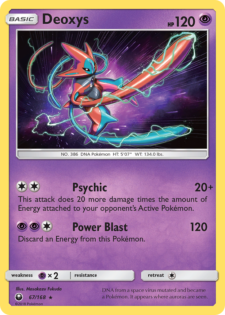 Deoxys 67/168 Celestial Storm