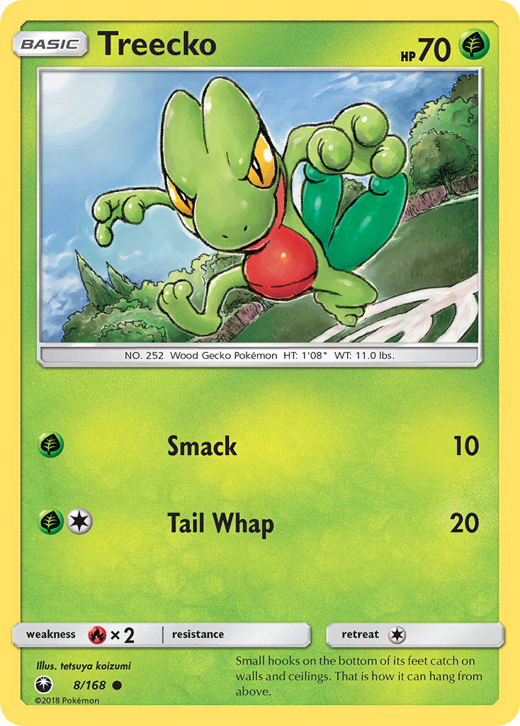 Treecko 8/168 Celestial Storm