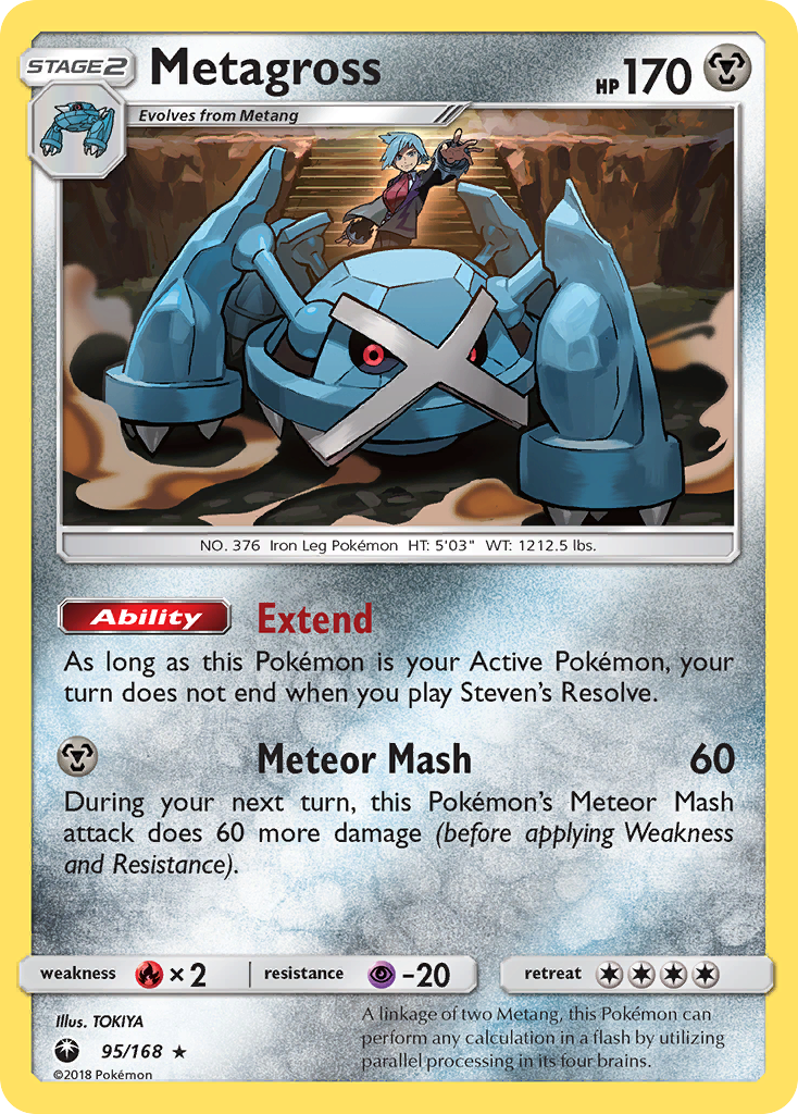 Metagross 95/168 Celestial Storm