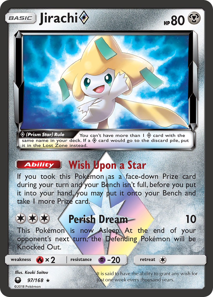 Jirachi ◇ 97/168 Celestial Storm