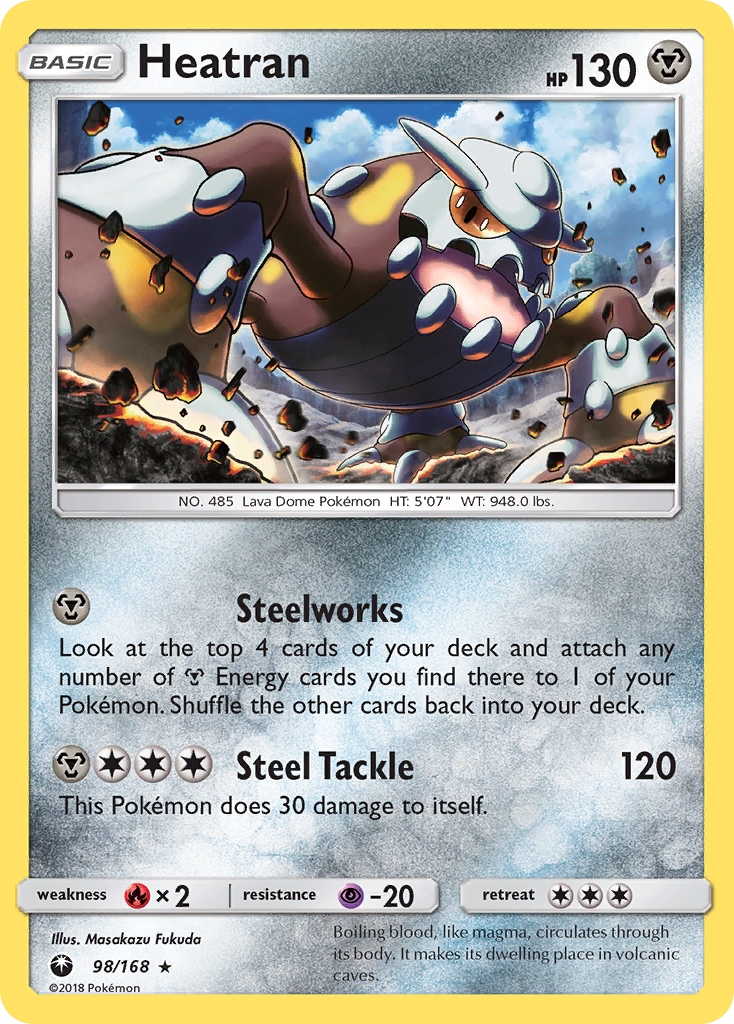 Heatran 98/168 Celestial Storm