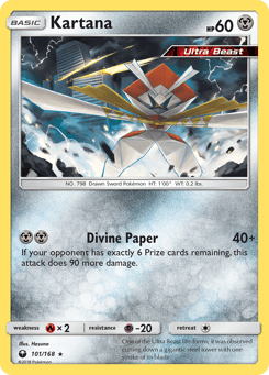 Kartana 101/168 Celestial Storm
