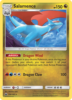 Salamence 106/168 Celestial Storm