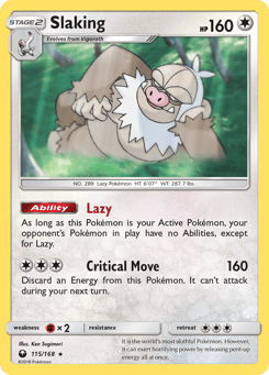 Slaking 115/168 Celestial Storm