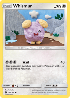 Whismur 117/168 Celestial Storm