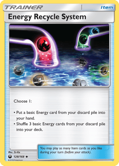 Energy Recycle System 128/168 Celestial Storm