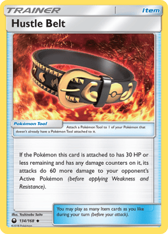 Hustle Belt 134/168 Celestial Storm